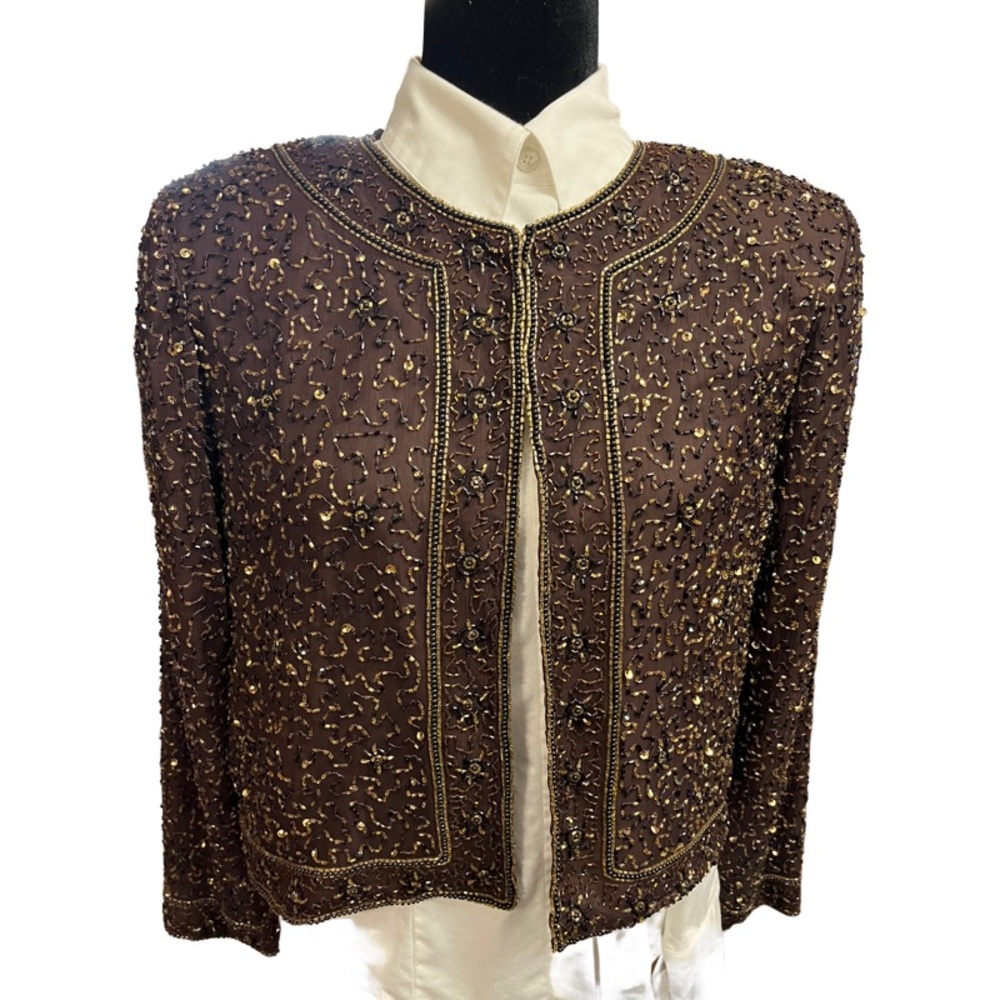 Stenay sequin top 100% Silk